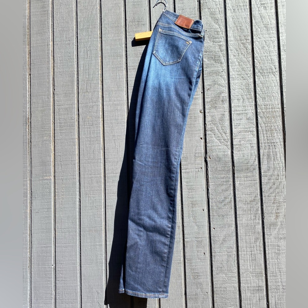Madewell Alley Straight denim blue jeans 27 - Picture 2 of 13